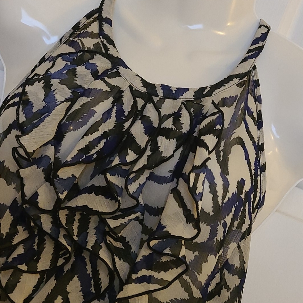 The Limited Sleeveless Ruffle Top